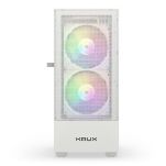 Obudowa KRUX Vako White RGB ATX, z oknem, bez zasilacza, biała - 8