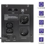 Zasilacz awaryjny UPS Qoltec Monolith | 2000VA | 1200W - 5