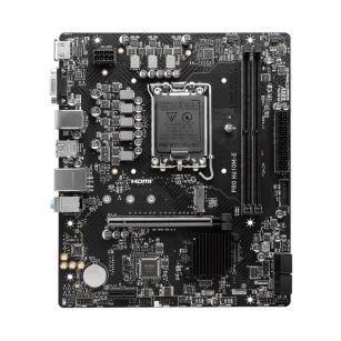 Płyta MSI PRO H610M-E /H610/DDR5/SATA3/M.2/USB3.0/PCIe4.0/s.1700/mATX