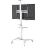 Stojak mobilny Techly 37''-70'', 70kg 2 półki - 5