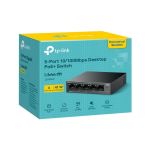 Switch niezarządzalny TP-Link LS105LP 5x100 4x PoE+ 41W - 6