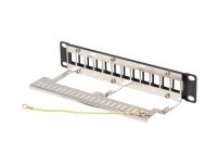 Patch panel pusty Lanberg 12 Port 1U 10