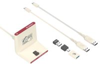 Mysz bezprzewodowa A4Tech Bloody R72 ULTRA DUO Pixels Red - 15