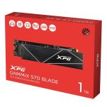 Dysk SSD ADATA XPG GAMMIX S70 BLADE 1TB M.2 PCIe NVMe (7400/5500 MB/s) 2280, 3D NAND - 4