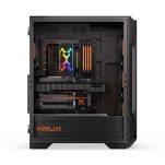 Obudowa KRUX Heko ARGB ATX, z oknem, bez zasilacza, czarna - 4