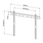 Uchwyt ścienny LCD/LED Techly 40