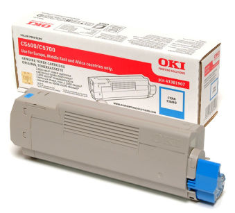 Toner OKI do C56/57/C5600/5700 Cyan wyd.2 tyś str