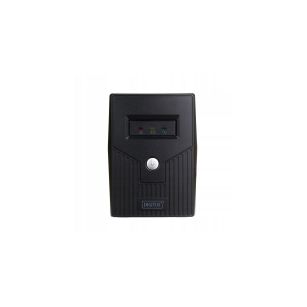 Zasilacz awaryjny UPS DIGITUS Line-Ineractive LED, 800VA/480W, 1x12V/9Ah, AVR, 2x Schuko CEE 7/3, 2x RJ11, 1x USB 2.0 typ B