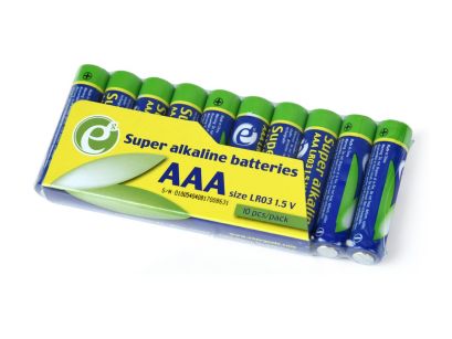 GEMBIRD Super Alkaline AAA Batteries