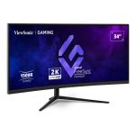 Monitor ViewSonic 34” VX3418C-2K Gaming Monitor VA UWQHD 180Hz 2xHDMI 2xDP głośniki - 2