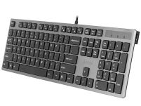 Klawiatura przewodowa A4Tech KV-300H USB czarno-grafitowa - 3