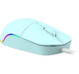 Mysz przewodowa Defender AZORA MB-241 OPTICAL 1200dpi 3P turkus kabel 1.8 m - 2