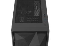 Obudowa Genesis Diaxid 605F Midi Towar (z oknem, USB-C) Czarna - 8