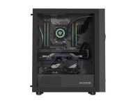 Obudowa Genesis Diaxid 605F Midi Towar (z oknem, USB-C) Czarna - 2