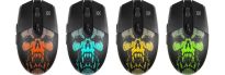 Mysz bezprzewodowa Defender BETA GM-707L optyczna 1600dpi czarna LED AKUMULATOR 6 przycisków Gaming bezklikowa silent - 2