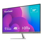 Monitor ViewSonic 32” VX3276-4K-mhd-2 (VS20235) VA 4K UHD 60Hz 2xHDMI DP MiniDP głośniki - 3