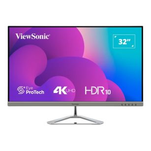 Monitor ViewSonic 32” VX3276-4K-mhd-2 (VS20235) VA 4K UHD 60Hz 2xHDMI DP MiniDP głośniki