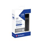 Pendrive Verbatim Keypad Secure 128GB USB-C 3.0 z klawiaturą - 3