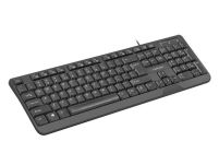 Klawiatura przewodowa Natec Trout slim czarna USB - 4