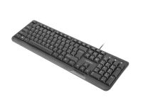 Klawiatura Natec Trout slim przewodowa czarna USB - 5