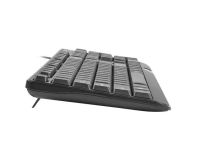 Klawiatura Natec Trout slim przewodowa czarna USB - 6