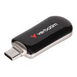 Pendrive Verbatim Plectra 256GB USB-C 3.0 Black - 2