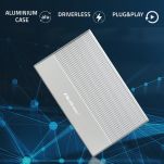 Obudowa/kieszeń Qoltec na dysk SSD HDD 2.5