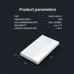 Obudowa/kieszeń Qoltec na dysk SSD HDD 2.5