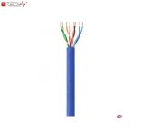 Kabel instalacyjny TechlyPro skrętka Cat6 UTP 4x2 drut CCA 305m, niebieski - 2