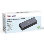 Stacja dokująca Verbatim USB-C Pro CDS-15 2xHDMI DP RJ-45 4xUSB 4xUSB-C SD microSD audio - 3