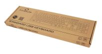 Klawiatura przewodowa Titanum TKR101 USB RUSSIAN czarna - 4