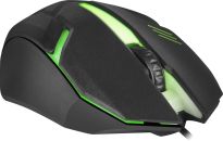 Mysz przewodowa Defender HIT MB-550 1600dpi 3P czarna 7 kolorów - 5