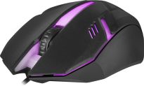 Mysz przewodowa Defender HIT MB-550 1600dpi 3P czarna 7 kolorów - 2
