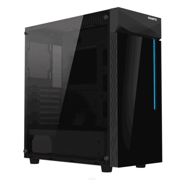 Obudowa Gigabyte C200 GLASS  ATX Midi Black z oknem bez zasilacza