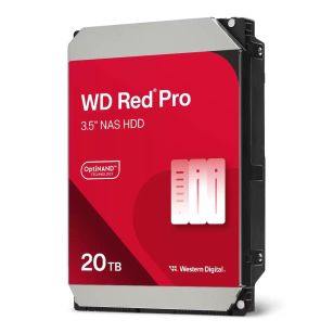 Dysk WD Red Pro™ WD202KFGX 20TB 3,5" 7200 512MB SATA III NAS
