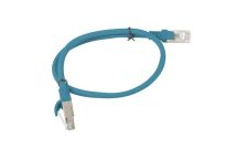 Patchcord Lanberg UTP kat.5e 0,5m niebieski - 2