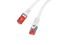 Patchcord Lanberg S/FTP kat.6 0,5m LSZH CU fluke passed biały - 2