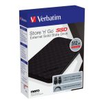 Dysk SSD zewnętrzny Verbatim Store n Go 512GB 2,5
