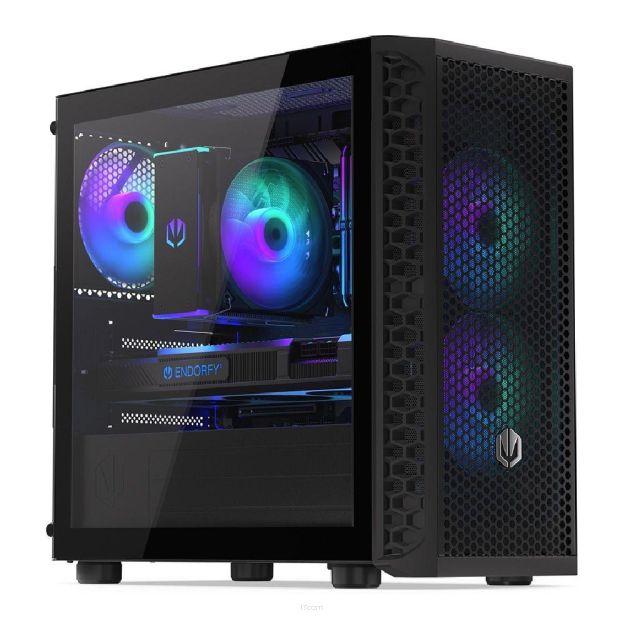Obudowa Endorfy Signum M30 ARGB mATX z oknem bez zasilacza czarna
