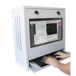 Szafa wisząca Techly na komputer przemysłowy i monitor 22
