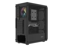 Obudowa Fury SHOBO SH4 RGB ATX Midi Tower z oknem czarna - 3