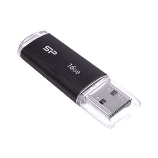 Pendrive Silicon Power ULTIMA U02 16GB 2.0 plastic Black