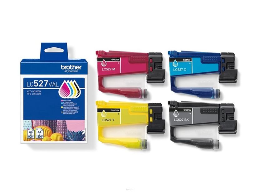 Brother LC527VAL tusze CMYK 1X1300+3X900