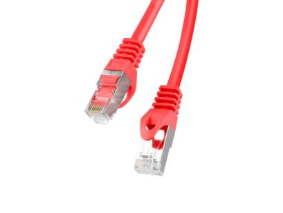 Patchcord Lanberg FTP kat.6 1m czerwony