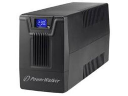 Zasilacz awaryjny UPS Power Walker Line-Interactive 1000VA SCL 4x Schuko 230V RJ11/45 In/Out USB LCD