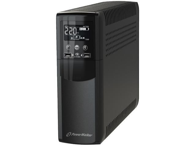 Zasilacz awaryjny UPS Power Walker Line-Interactive CSW 600VA 4xFR Out, RJ11/RJ45 In/Out, USB