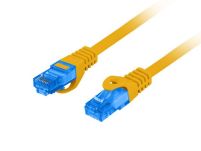 Patchcord Lanberg S/FTP kat.6A 3m LSZH CCA fluke passed pomarańczowy - 3