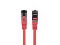 Patchcord Lanberg S/FTP kat.8.1 5m LSZH CU fluke passed czerwony - 2