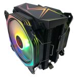 Chłodzenie CPU Rampage OCTAGONC60-BLACK LGA1700/AM5 1800RPM 2x 120mm ARGB PWM - 4