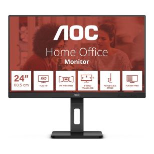 Monitor AOC 24" 24E3QAF HDMI DP VGA 2xUSB 3.0 głośniki 2x2W